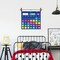 Calendar Pocket Chart Classroom Monthly Chart with 76 Cards 68 Illustrated Activity Cards 8 Dry Erase Blank Cards Plus 3 Over-Door Metal Hangers for Classroom Home or Preschool 20 x 19 Inches
